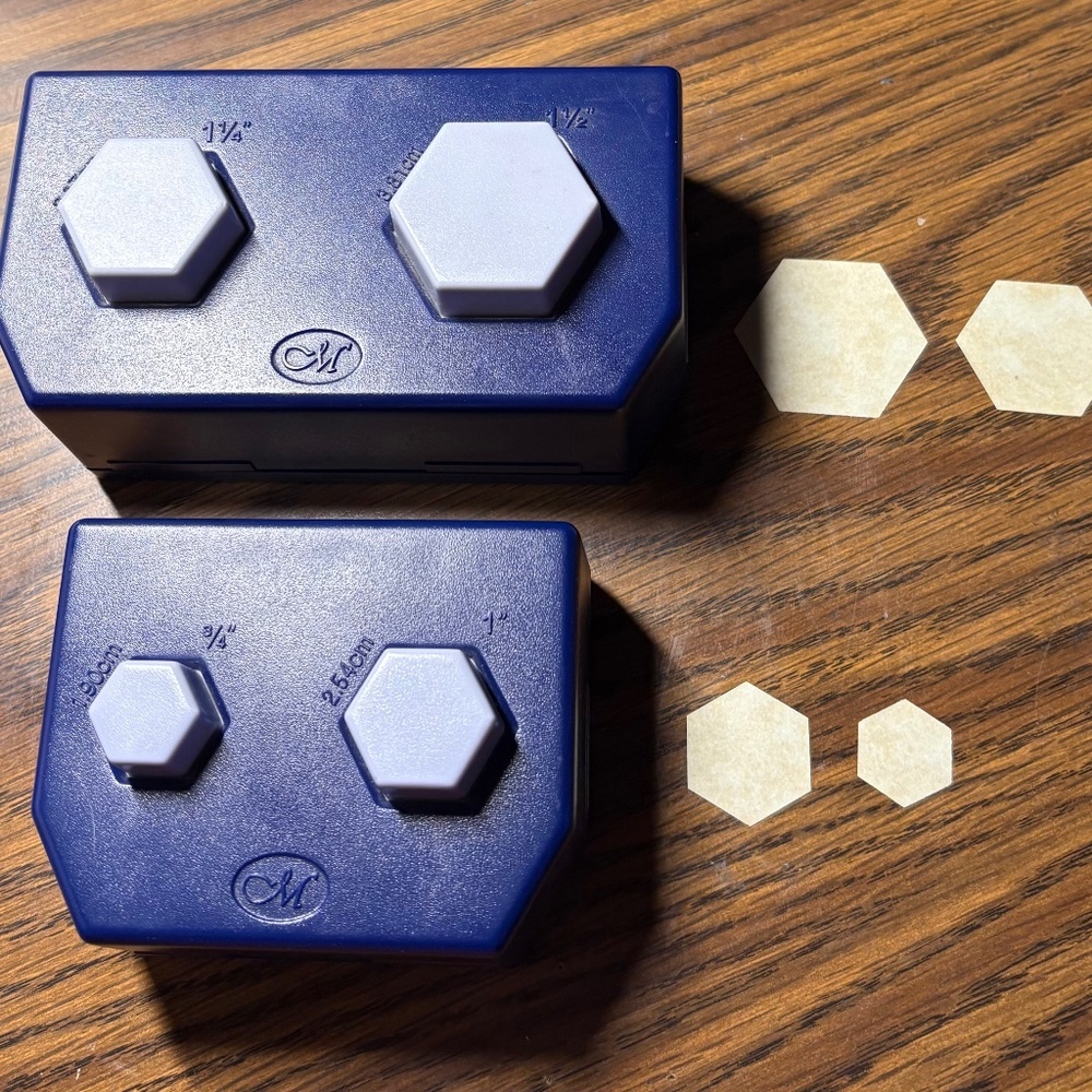 Creati e Memproess  Large and Small Hexagon Punches